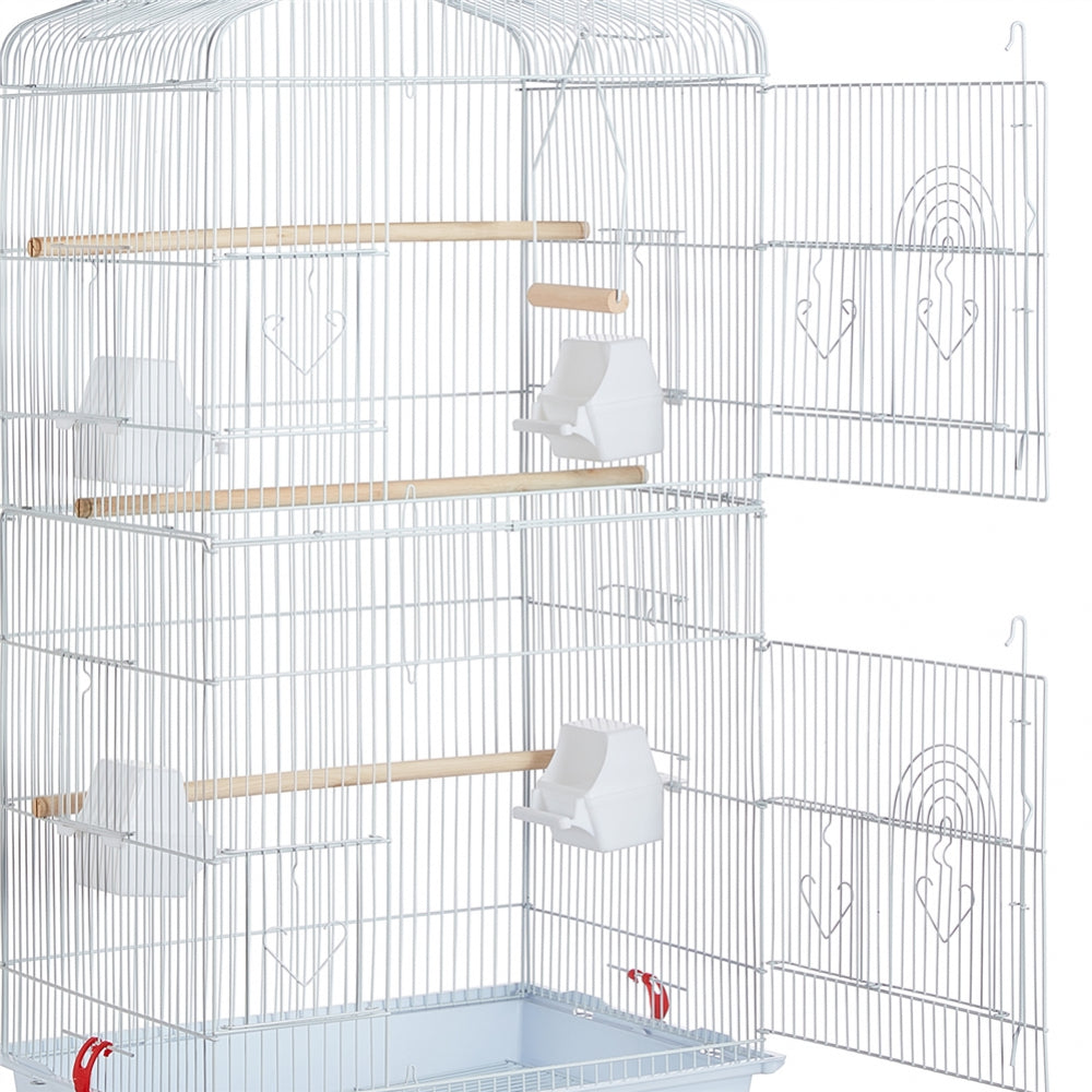 41’’ H Open Top Metal Bird Cage