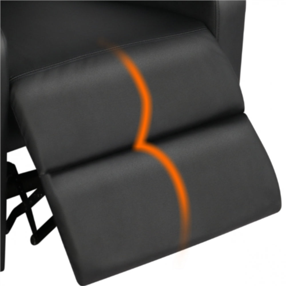 1 pair PU Leather Recliner Chairs