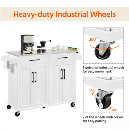 Stainless Steel Kitchen Island Cart Kitchen Trolley