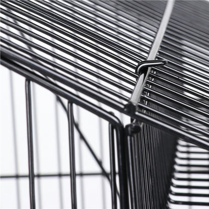 Metal Parrot Cage Bird cage w/Swing & Ladder