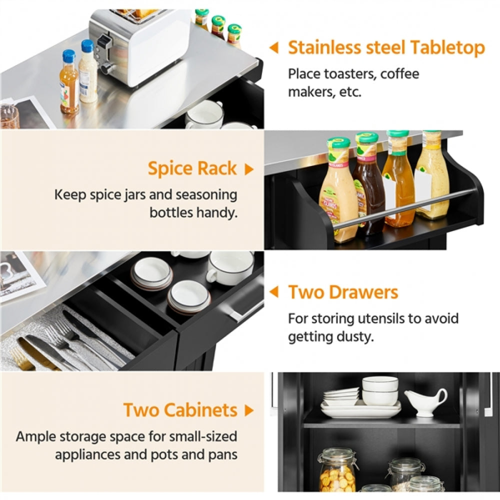 Kitchen Island Cart Kitchen Trolley On Wheels