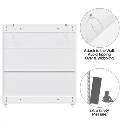 4 Tier Shoe Storage Cabinet 1 Drawer Closed Adjustable Shoes Rack