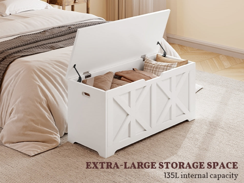 Wooden Storage Chest Storage Bench