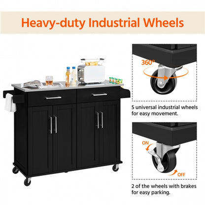 Kitchen Island Cart Kitchen Trolley On Wheels
