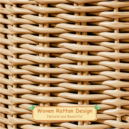 36″ Tall Rattan Cat Tree Cat House Cat Tower