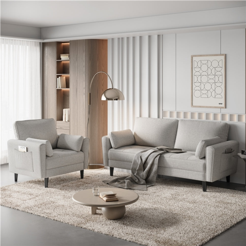 2-Seater Sofa and Armchair Set