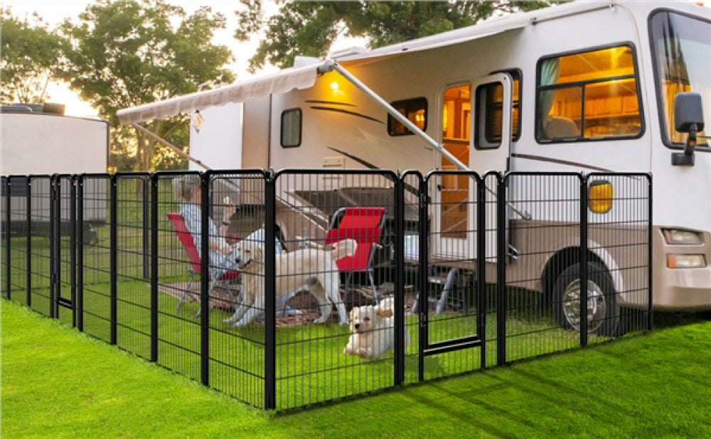 12 Panels Heavy Duty Dog Playpen Panels