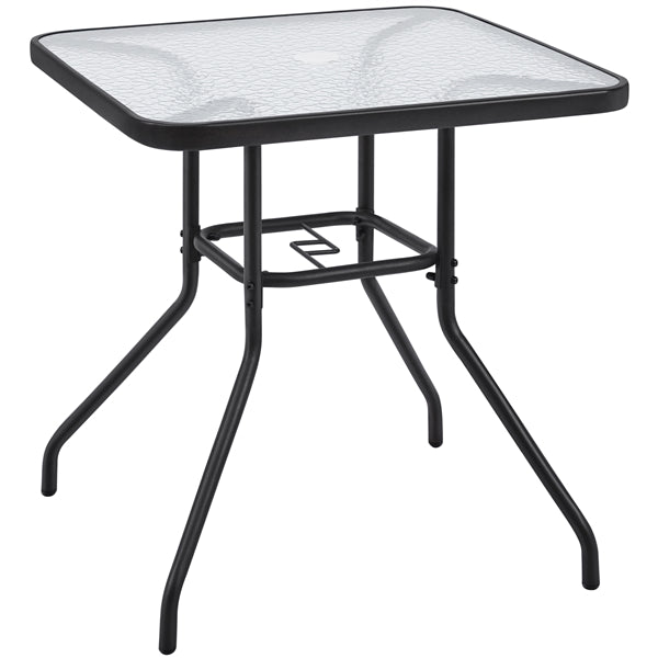27.5'' Outdoor Coffee Table Patio Square Bistro Table