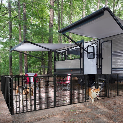 16 Panels Heavy Duty Dog Pen Playpen Dog Fence