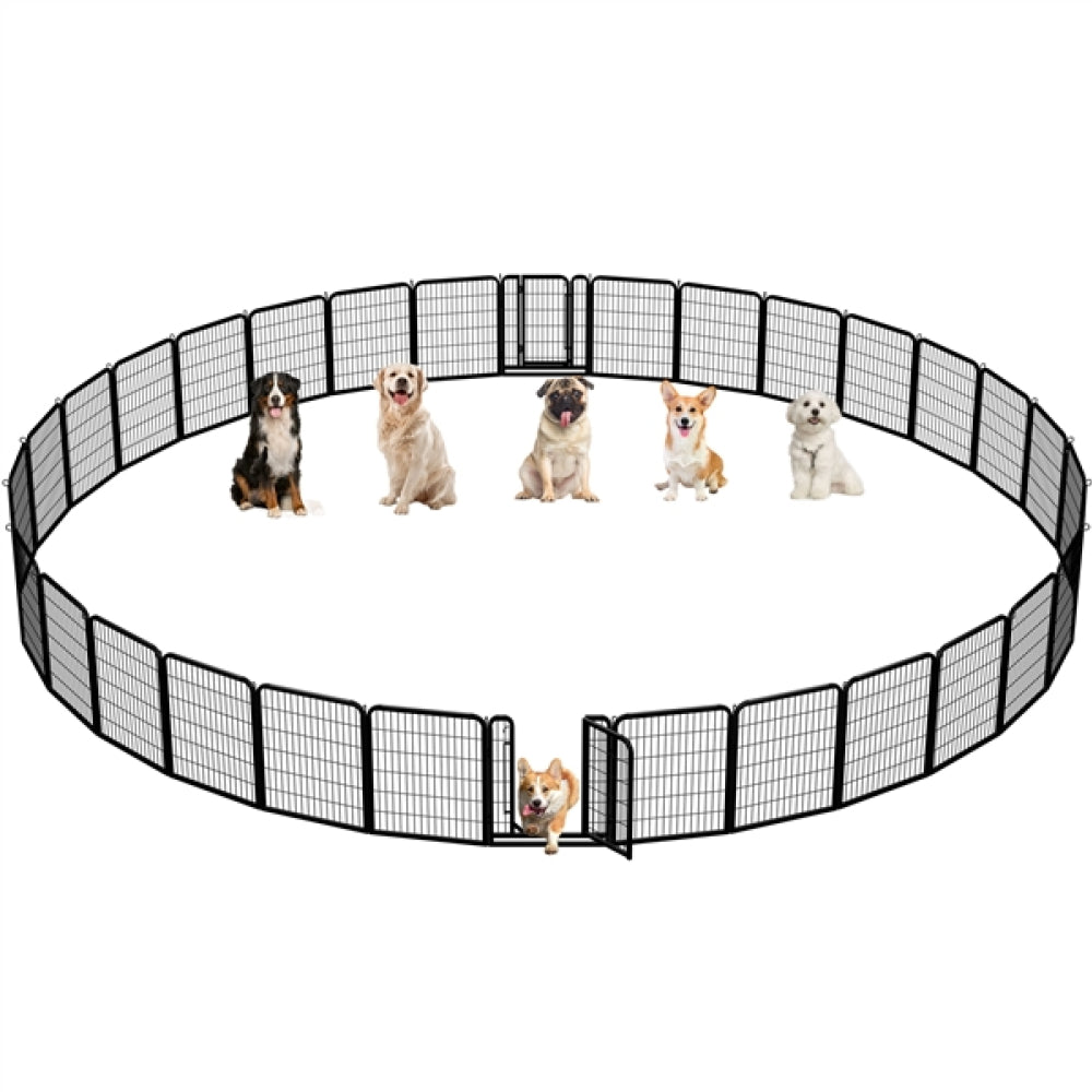 31.5″ Tall 32-Panel Dog Pen Playpen