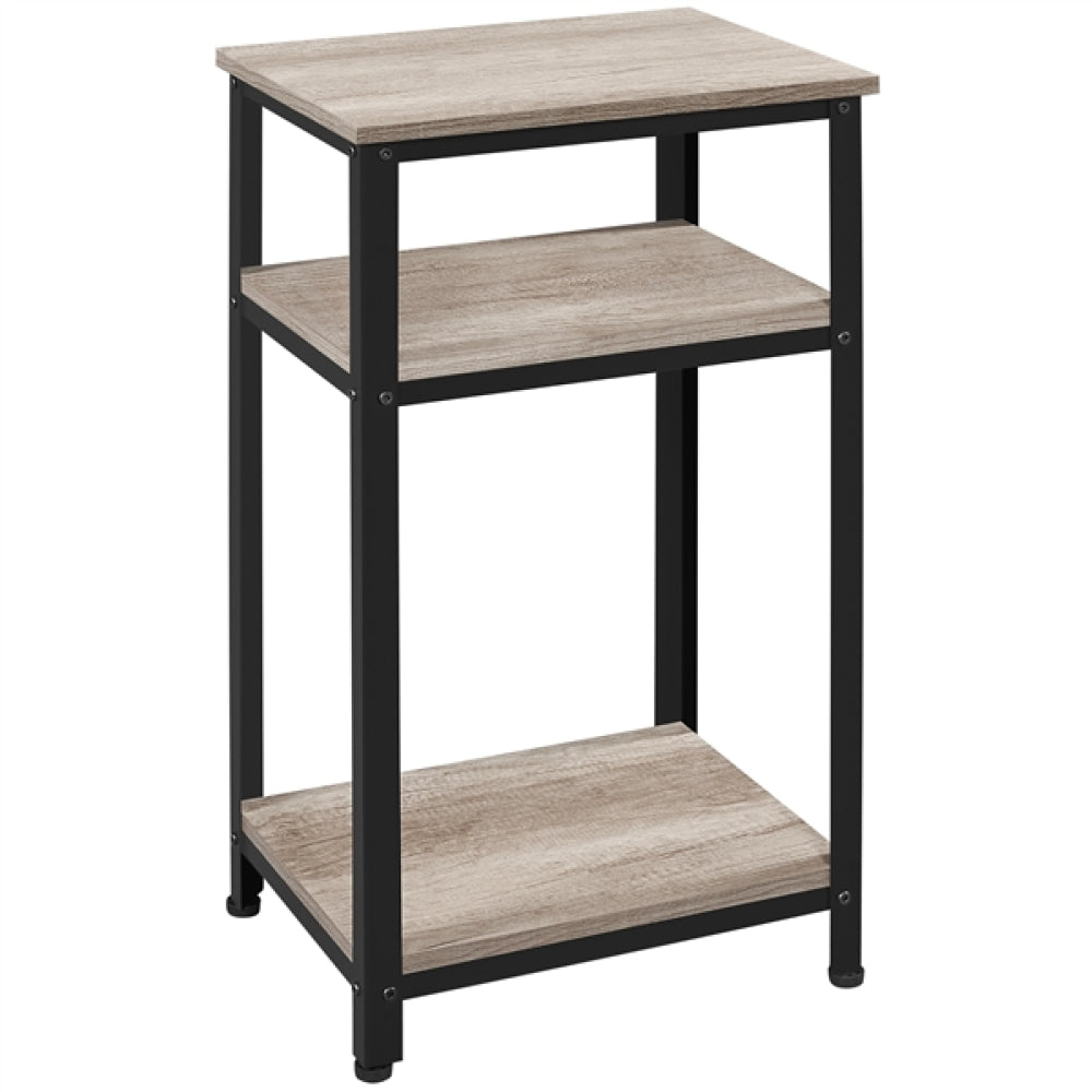Side Table Rustic Industrial End Telephone Table