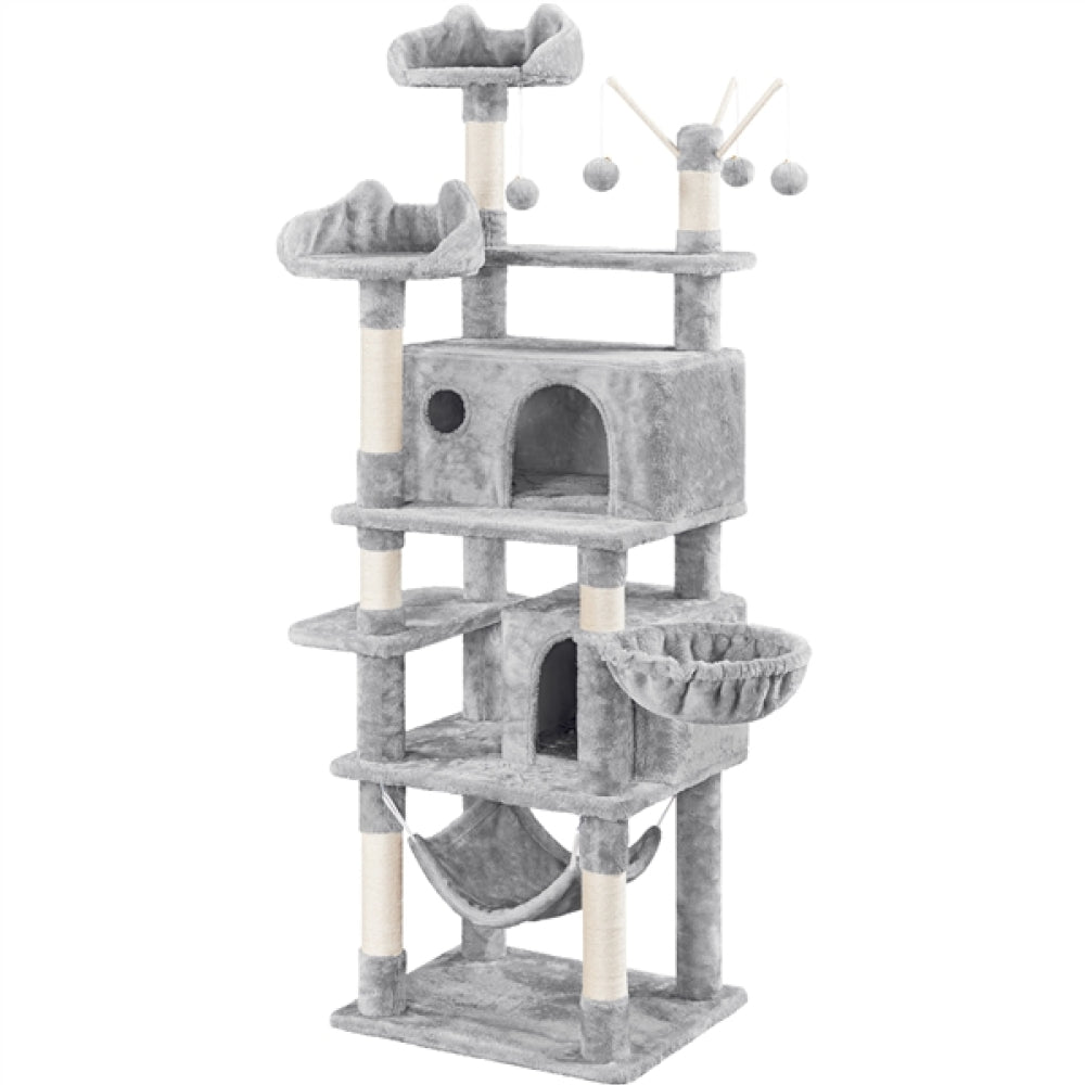 Large Cat Tree Cat Tower Multi-Level Cat Play House