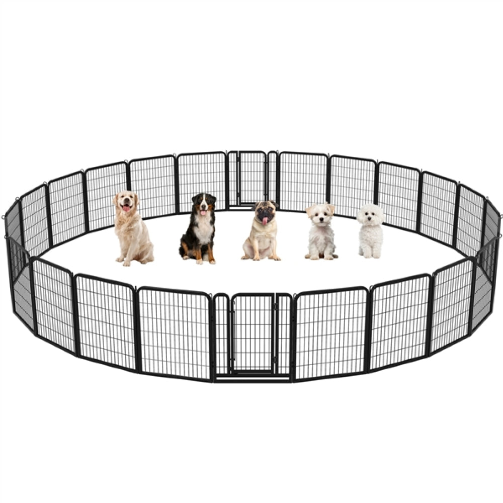 31.5″ Tall 24-Panel Dog Playpen