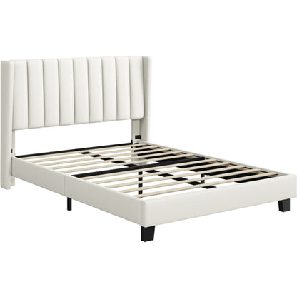 135 cm W x 190 cm L Bed Frame With Base