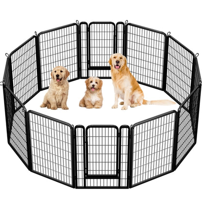 12 Panels Heavy Duty Dog Pen
