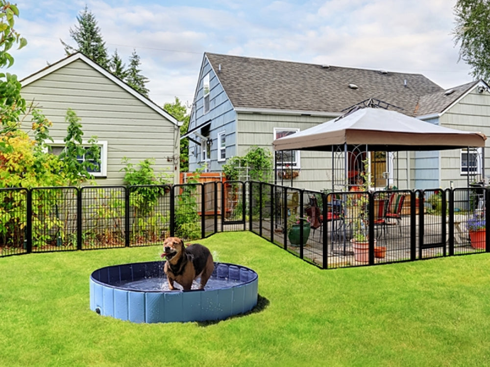 12 Panels Heavy Duty Dog Pen